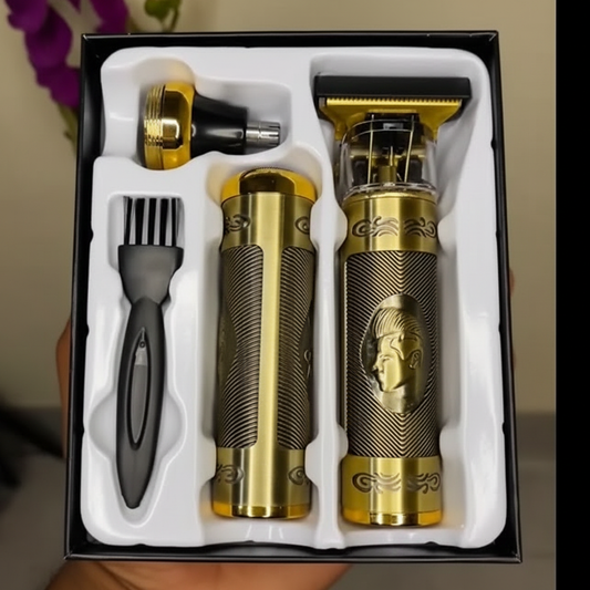 Kit de Tondeuses Professionnelles Sans Fil – Grooming Set Premium avec Écran LED